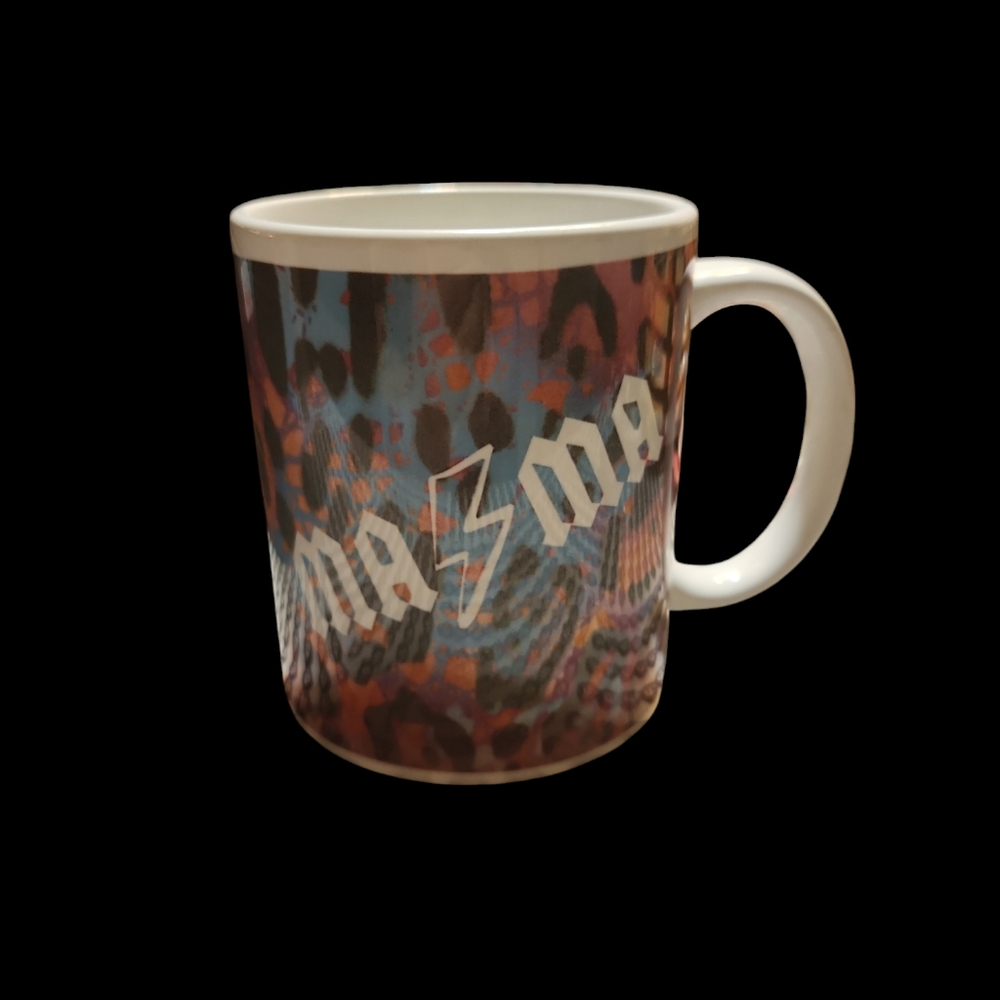 Cricut MAMA Mug cheetah rockstar